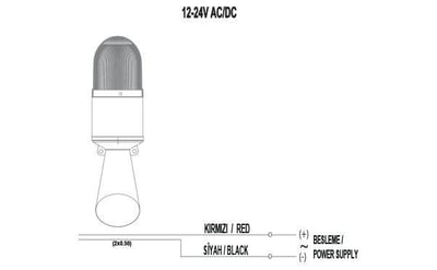 Mucco SNT-B711-1 16 Melodili Borulu Korna