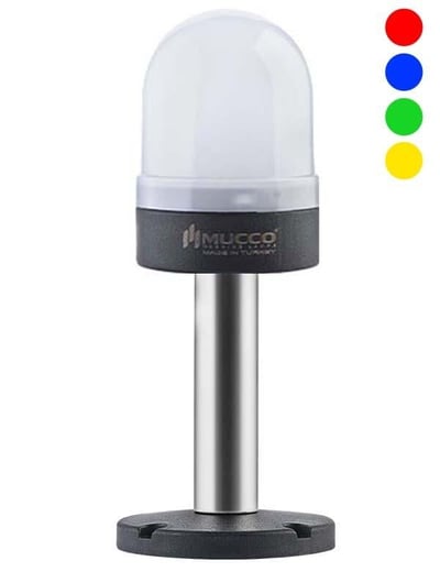 Mucco SNT-S74-B Rgb Tepe Lambası 12-24v Ac/dc