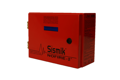 NOFIRE-2 LCD Göstergeli Elektromekanik Deprem Sensörü FF.K.DED.8605