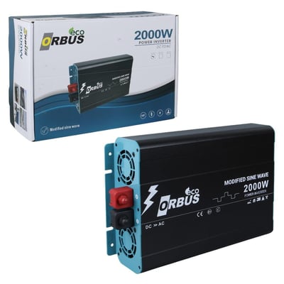 Orbus MSE2000W Eco Modified Sinus 12 Volt 2000 Watt İnvertör