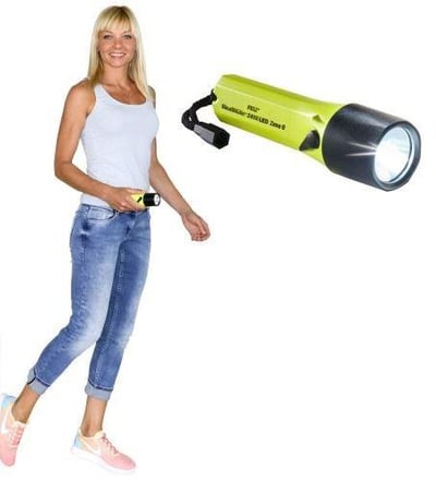 Peli 2410Z0 ATEX Zone 0 Pilli Led El Feneri