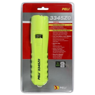 Peli 3345Z0 ATEX Zone 0, Led, Otomatik Işık Seviyesi Ayarlı El Feneri