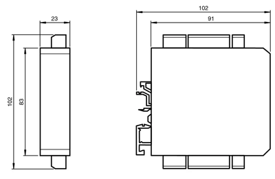 Pepperl+Fuchs K23-SSI/Rx/IU-C | SSI / Analog Signal Converter