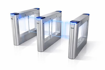 PERKOTEK SG 555 Swing Gate Hızlı Geçiş Turnike Sistemi