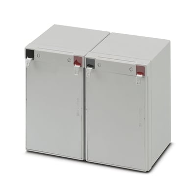 Phoenix Contact –1283121 UPS-BAT-KIT/PB/2X12V/12AH - Kesintisiz güç kaynağı yedek aküsü