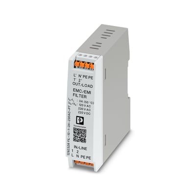 Phoenix Contact 1292326 FIL-1S-1-3A-230AC-PT - 3 A 230 V AC 220 V DC EMC Filtresi