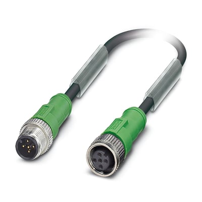 Phoenix Contact 1403889 SAC-5P-M12MS/10,0-PUR/M12FS - Sensör/aktüatör kablosu
