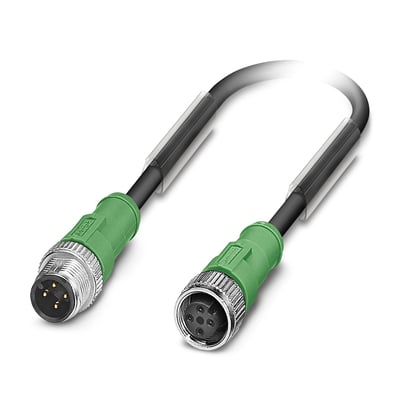 Phoenix Contact 1415614 SAC-4P-M12MS/ 3,0-PVC/M12FS - Sensör/aktüatör kablosu