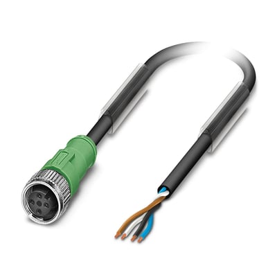 Phoenix Contact 1544976 SAC-4P- 1,5-PVC/M12FS - Sensör/aktüatör kablosu