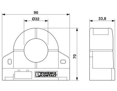 Phoenix Contact-2308043 Üniversal akım transdüseri MCR-SL-CUC-300-I