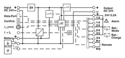 Phoenix Contact – 2320241- Kesintisiz güç kaynağı QUINT-UPS/ 24DC/ 24DC/40