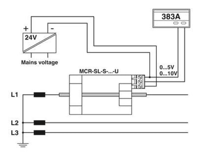 Phoenix Contact-2813457 Akım ölçüm transdüseri  MCR-SL-S-100-U
