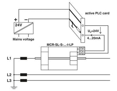 Phoenix Contact-2813486 Akım ölçüm transdüseri MCR-SL-S-100-I-LP