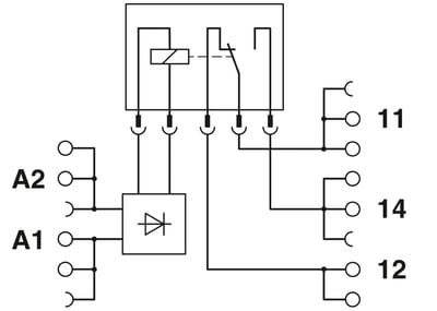 Phoenix Contact 2900291 PLC-RPT- 24DC/21HC - Röle modülü