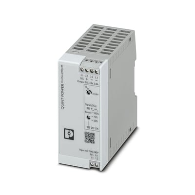 Phoenix Contact 2904599 QUINT4-PS/1AC/24DC/3.8/SC | 24V 3.8A 1 Faz Endüstriyel Güç Kaynağı | QUINT POWER Serisi | SFB Teknolojisi