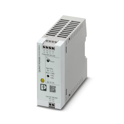 Phoenix Contact 2904614 QUINT4-SYS-PS/1AC/24DC/2.5/SC | Güç Kaynağı | 1 Faz | 24 V DC / 2.5 A | Vidalı Bağlantı