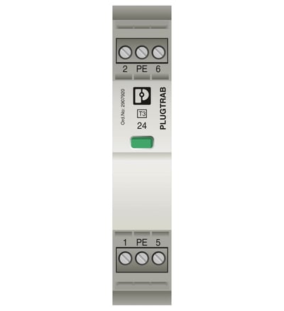 Phoenix Contact 2907916 PLT-SEC-T3-24-FM-UT Tip 3 Aşırı Gerilim Koruma Cihazı 24V AC/DC