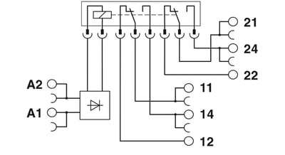 Phoenix Contact 2967099 PLC-RSC-230UC/21-21 - Röle modülü