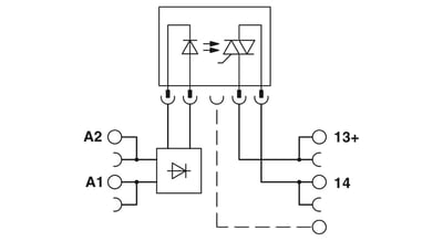 Phoenix Contact 2967840 PLC-OSC- 24DC/230AC/ 1 - Solid-state röle modülü