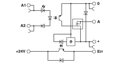 Phoenix Contact 2982702 PLC-OSC- 24DC/ 24DC/ 10/R - Solid-state röle modülü