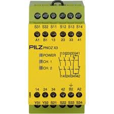 Pilz 774310 PNOZ X3 24VAC 24VDC 3n/o 1n/c 1so