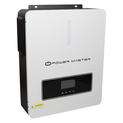 PowerMaster CP-EF30 24V 125A 3000W Off-Grid Hibrit Saf Sinüs Güç İnverteri (MPPT Solar + AC Şarj)