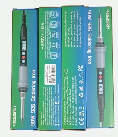 Powermaster PM-37867 90W Dijital Ayarlanabilir Isılı Lehim Makinesi Kalem Havya
