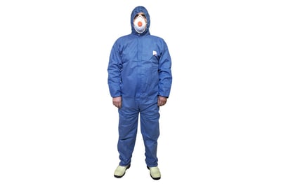 ProBody Coverall 3000 Yüksek Koryuculu Mavi Tulum