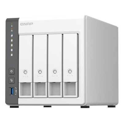 QNAP TS-433 4GB RAM 4 Disk Yuvalı NAS | 88TB Destek, 2.5GbE, USB 3.0 & 2.0