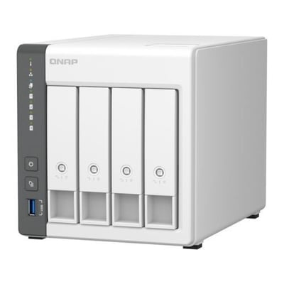 QNAP TS-433 4GB RAM 4 Disk Yuvalı NAS | 88TB Destek, 2.5GbE, USB 3.0 & 2.0