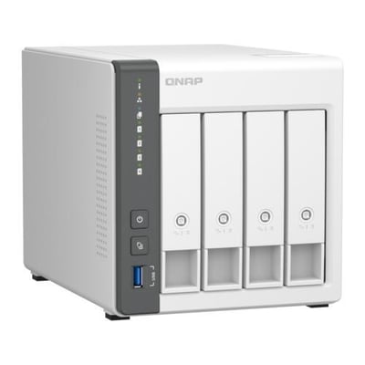 QNAP TS-433 4GB RAM 4 Disk Yuvalı NAS | 88TB Destek, 2.5GbE, USB 3.0 & 2.0