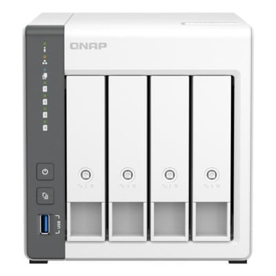 QNAP TS-433 4GB RAM 4 Disk Yuvalı NAS | 88TB Destek, 2.5GbE, USB 3.0 & 2.0