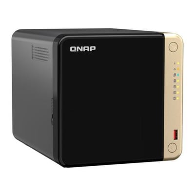 QNAP TS-464 4 Disk Yuvalı NAS | 8GB RAM, Intel Celeron N5095, 2.5GbE, HDMI 2.1