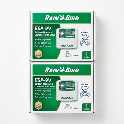 Rain Bird ESP‑9V Pilli Sulama Kontrol Ünitesi – 1 İstasyon