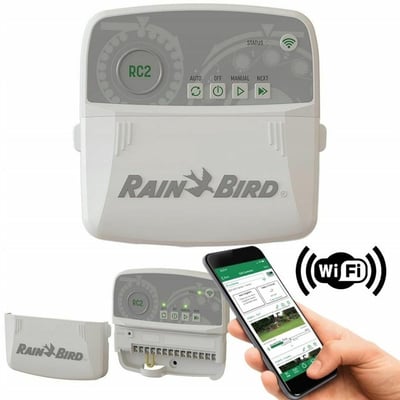 Rain Bird RC2 Wi-Fi Dahil İç Mekan Sulama Kontrol Ünitesi - 8 İstasyon