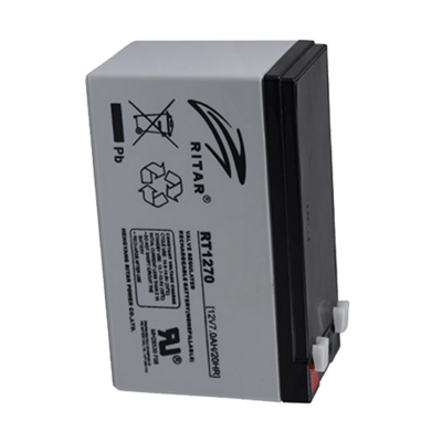 Ritar Rt1270 -12v 7ah Tam Bakımsız Kuru Akü, Ups Aküsü