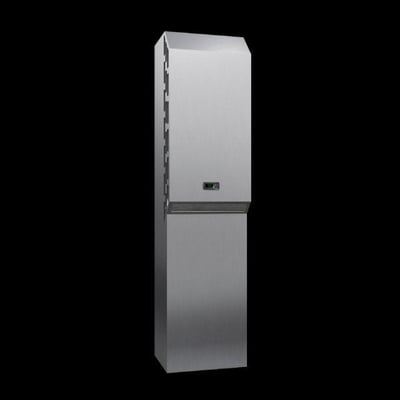 Rittal SK 3305.504 Blue e Yan Panel/Kapı Monteli Klima – NEMA 4X, 1500 W, 230 V, Paslanmaz Çelik