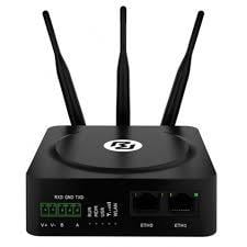 Robustel R1511-4L-A02EU-B Endüstriyel 4G Router, 1 SIM, 2 Ethernet Port, 1 RS-232/485 Port, Wi-Fi