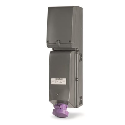 Scame 503.2416-F 16A 2P 24V ATEX IP66 Interlocked Priz 503.2416-F