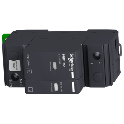 Schneider Electric 16329 Acti9 PRD1 25r Tip 1+Tip 2 Parafudr 1P 25kA