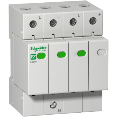 Schneider Electric EZ9L33745 Easy9 Tip 2 Parafudr 3P+N 45kA