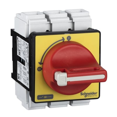 Schneider VCF3 Emniyet Şalteri 3x63A. Sarı/Kırmızı