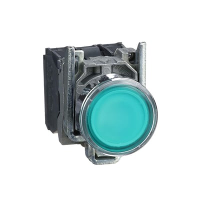 SCHNEİDER XB4BW33B5 22mm 24V Ledli Yeşil Start Butonu