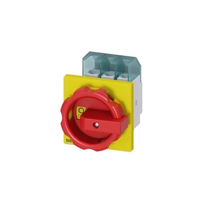 Siemens 3LD2203-0TK53 Emniyet Şalteri 3x32A. Sarı/Kırmızı