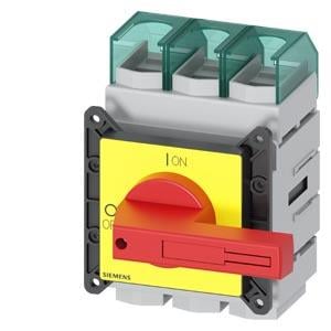 Siemens 3LD2405-0TK13 Emniyet Şalteri 3x250A. Sarı/Kırmızı