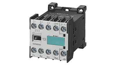 Siemens 3Tf2010 0Ap0 Raya Montajlı Kontaktör Ac 230V Bobin Gerilimli 4Kw 9A 1No
