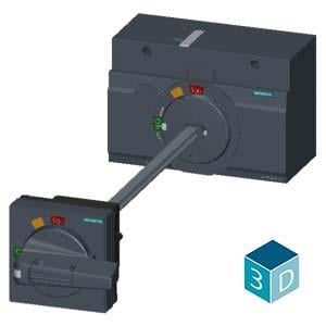 Siemens 3VA9467-0FK21 Döner Kurma Kolu Milli Gri