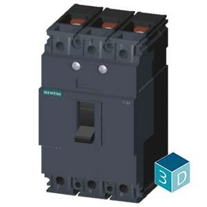 Siemens 3VM1063-3ED32-0AA0 Kompakt Şalter 63A. 25kA TM210 Ayarsız