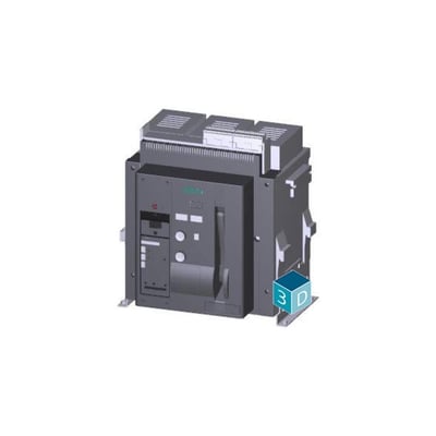 Siemens 3WT8322-5AA00-0AA2 Açık Tip Şalter 3200A. 66 kA ETU35 LSI