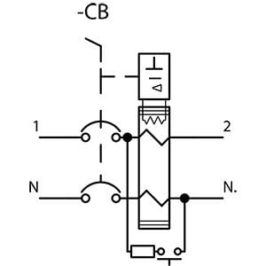 Siemens 5SV4312-0 Kaçak Akım Monofaze 25A/30Ma
